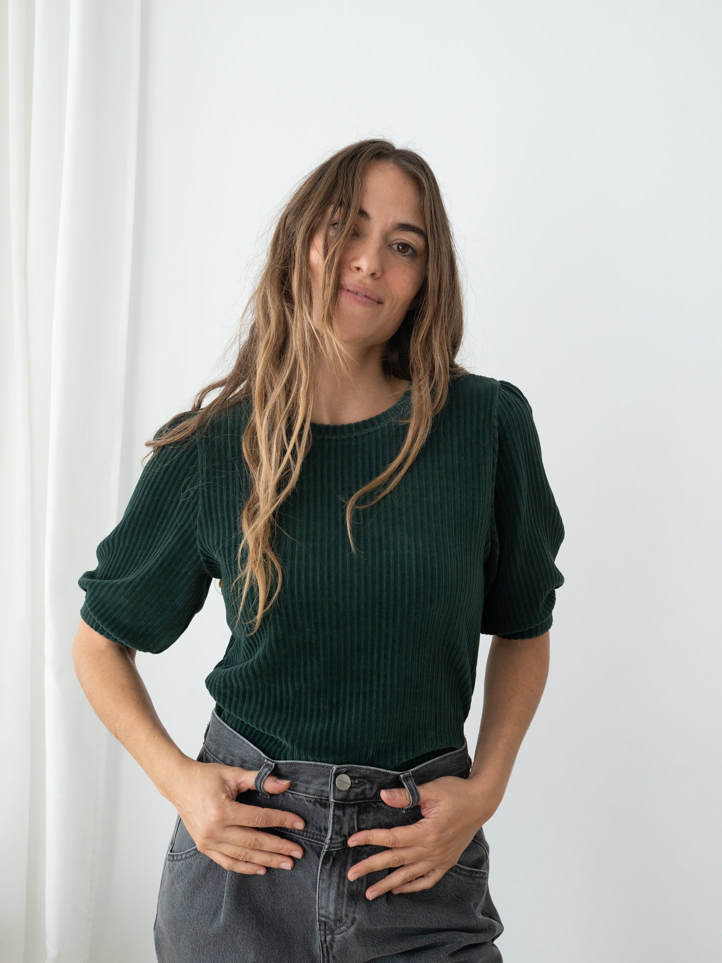 Blouse HORST - Vert sapin