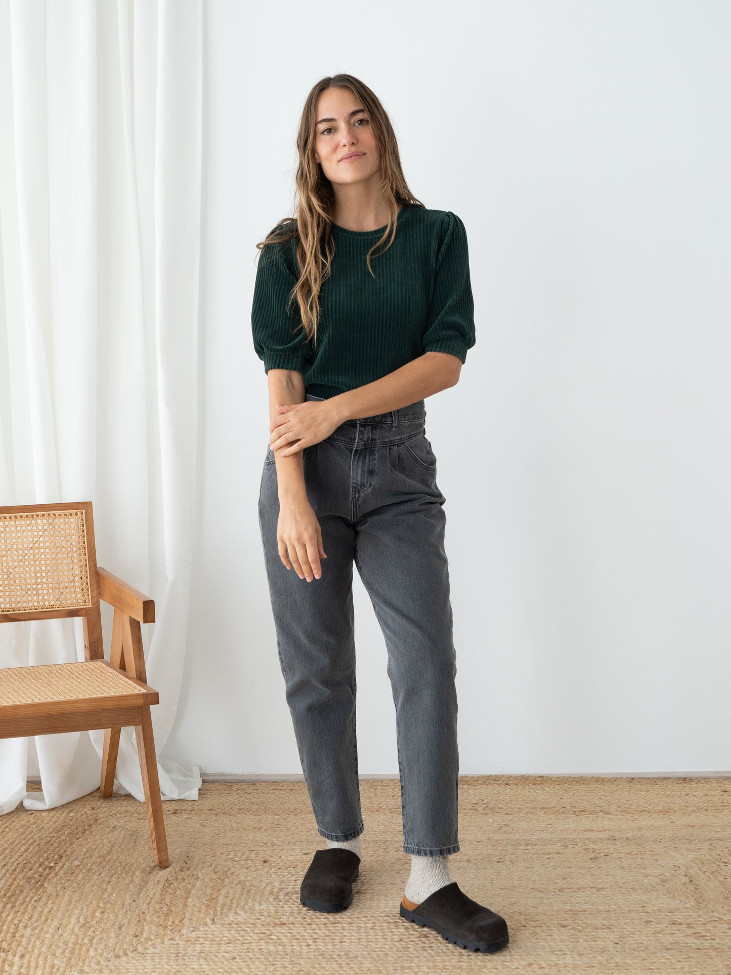 Blouse HORST - Vert sapin