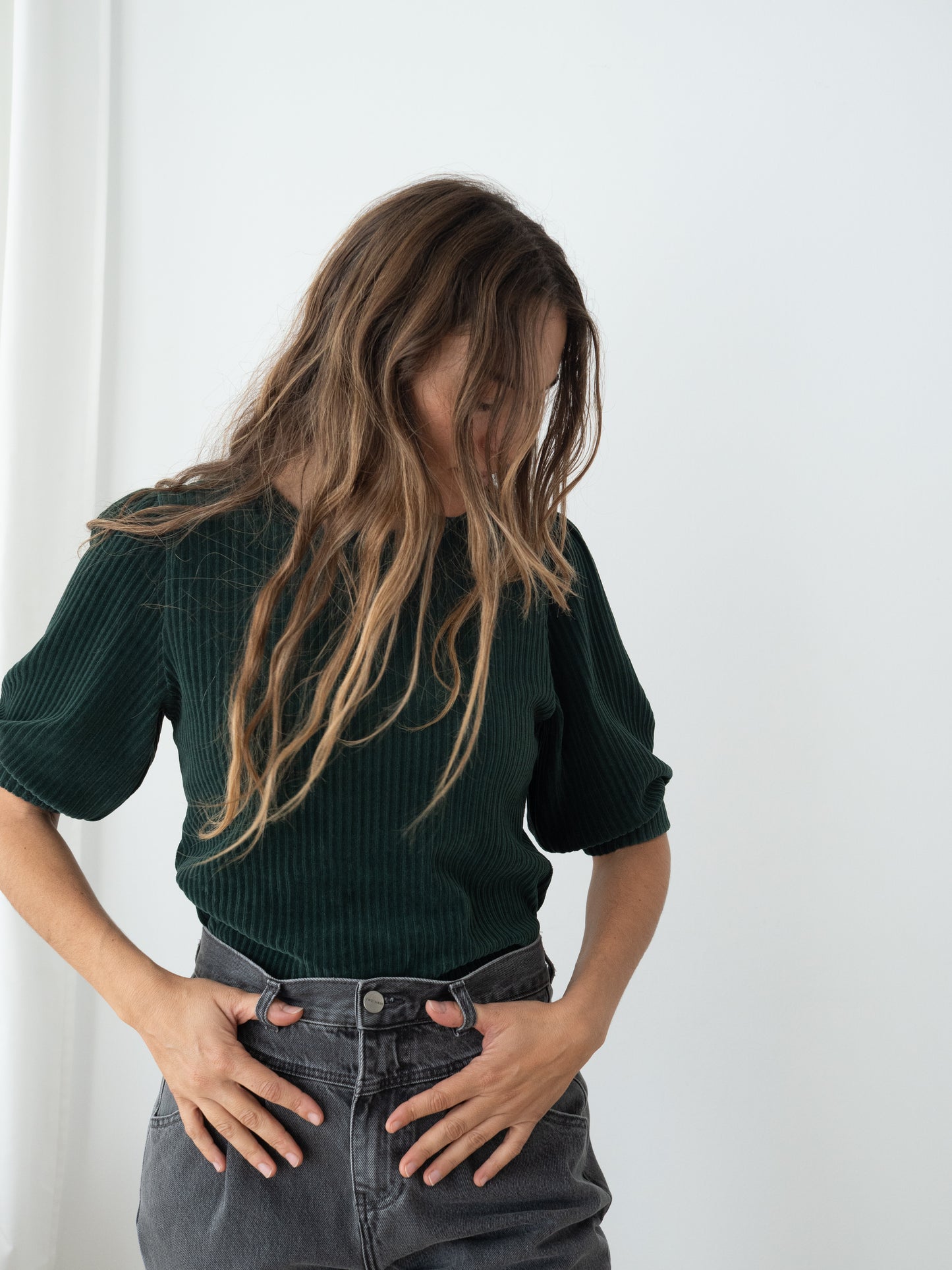 Blouse HORST - Vert sapin