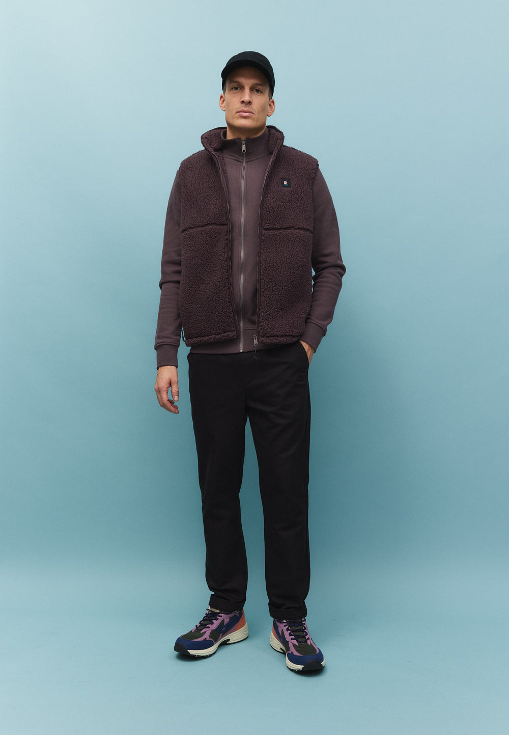 Veste teddy sans manche TEASEL - 2 coloris disponibles
