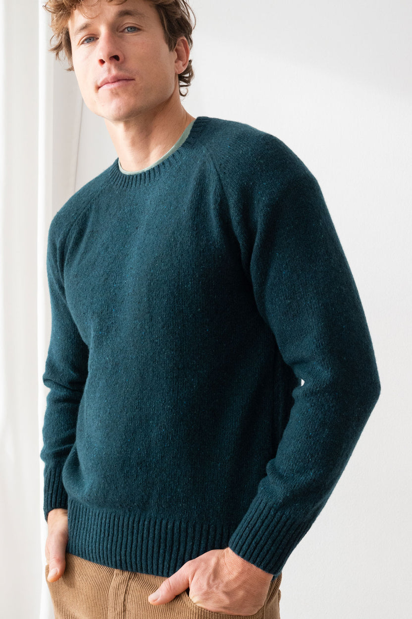 Pull JURMY - Bleu méditerranéen