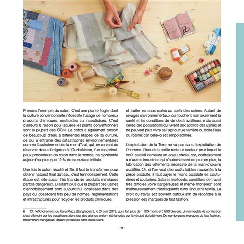 "Je répare mes vêtements. Raccommodage visible et créatif. Simple et sans machine" d'Émilie Pouillot-Ferrand.