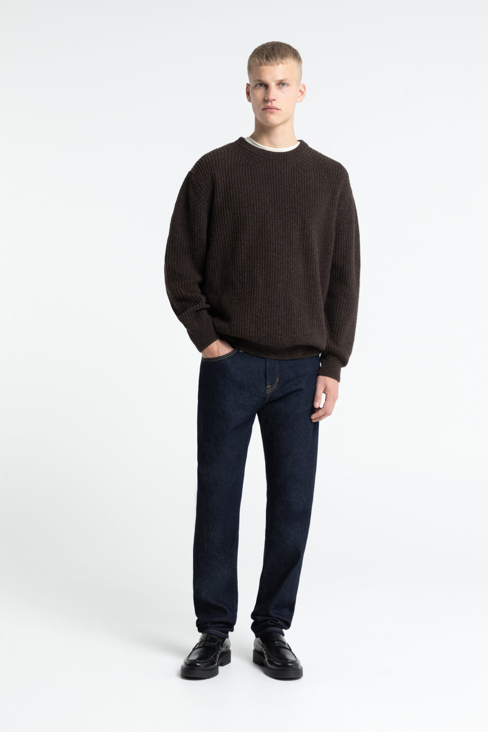 Jean ADDO - Tappered leg - Cotton Flex Blue Rinse