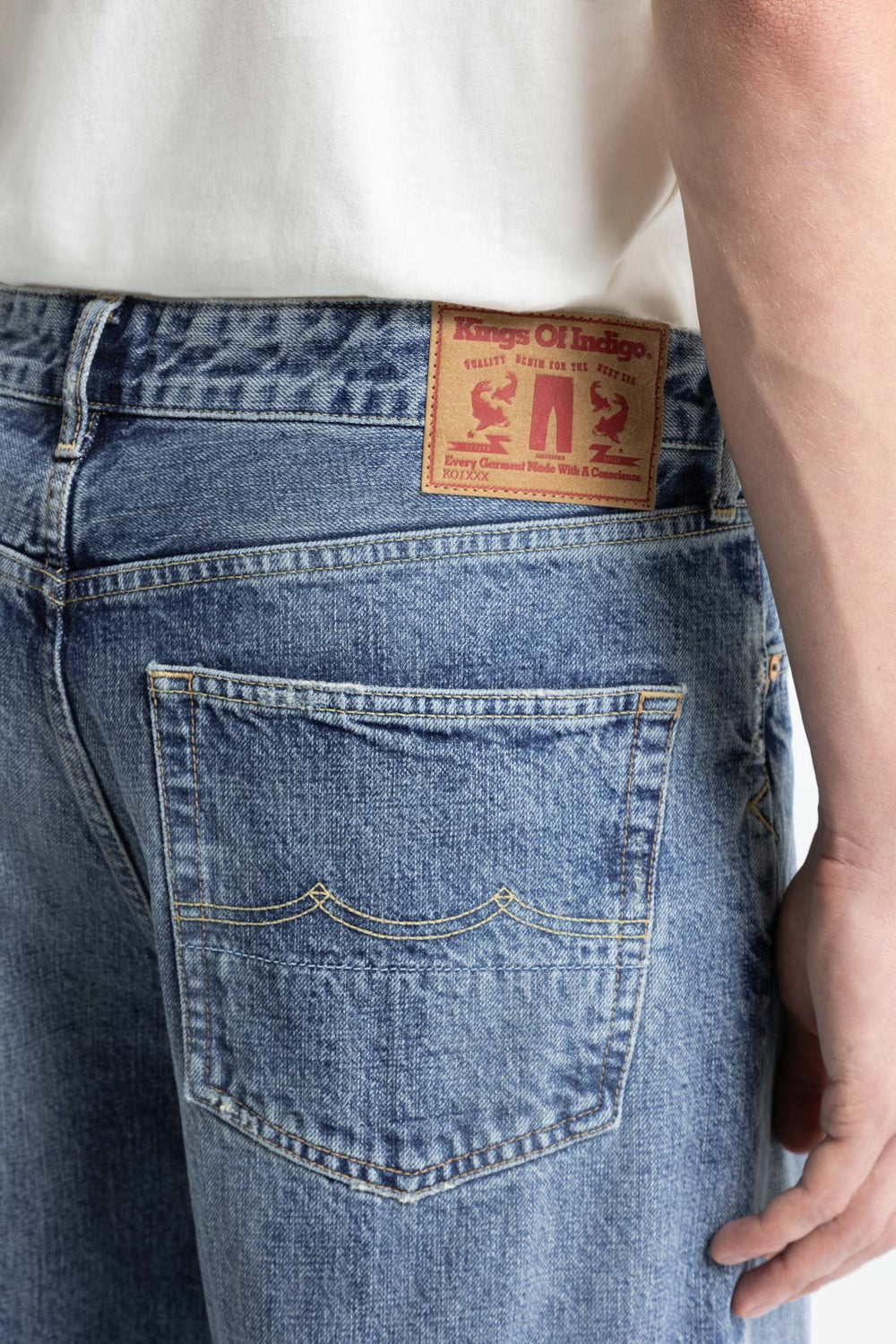 Jean NOAH unisexe - Ceky Blue Worn