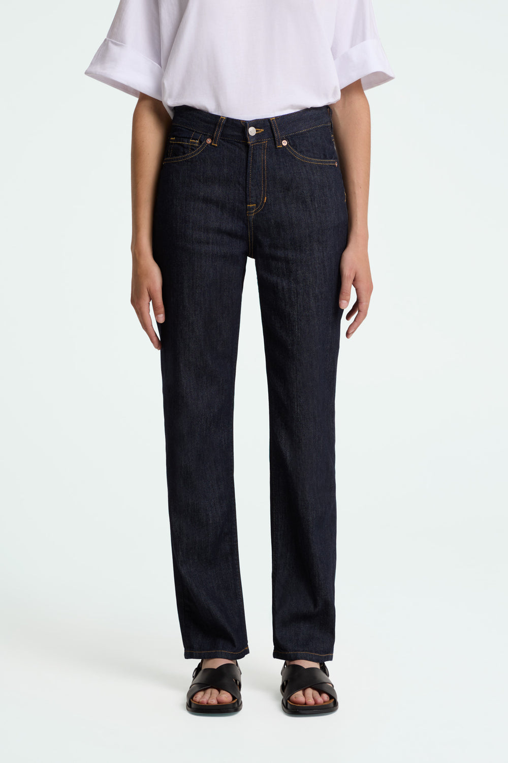 Jean INOE straight - Coton flex 9.5 rinse