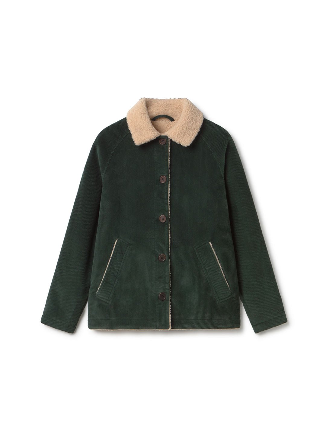 Veste en velours côtelé MISALI - Vert sapin