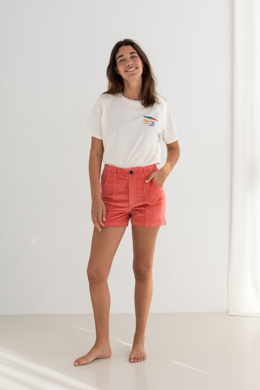 Short COCKATOO - Rose corail