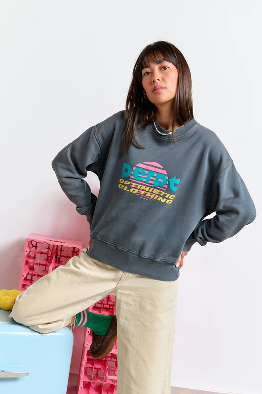 Sweat DONNA - Gris anthracite