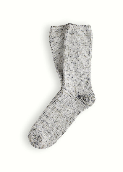 Chaussettes en laine recyclée - gris clair