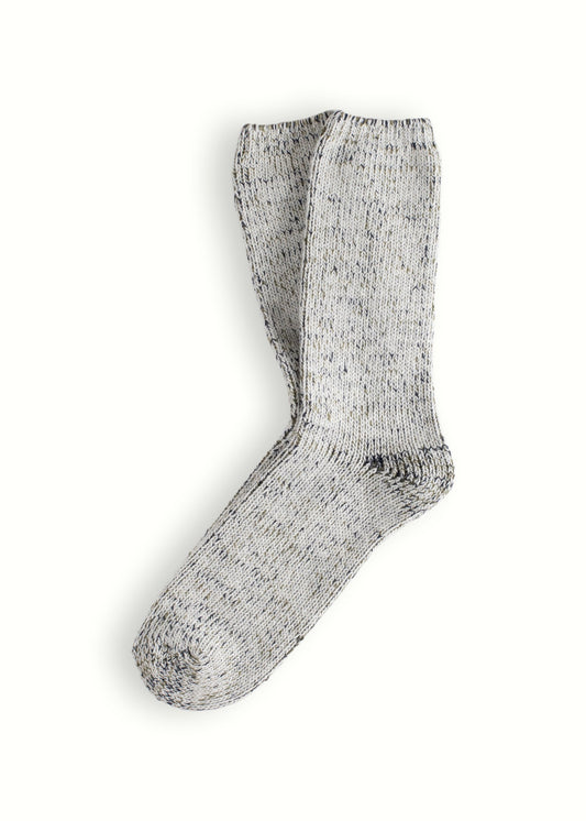 Chaussettes en laine recyclée - gris clair