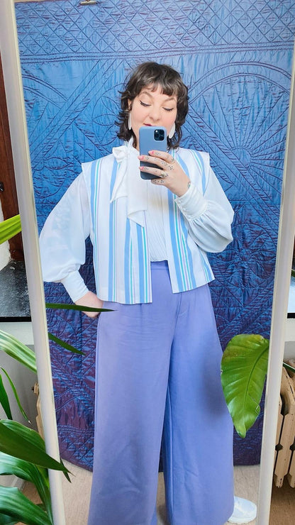 Veste sans manches - lignes