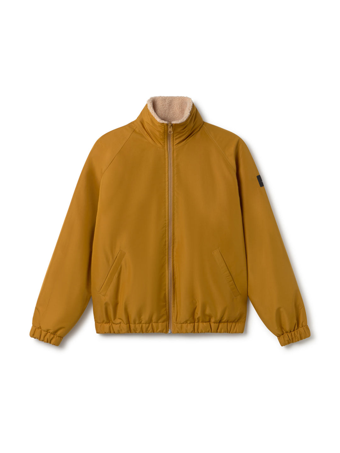 Veste tech sherpa ZEPHYRIA - moutarde