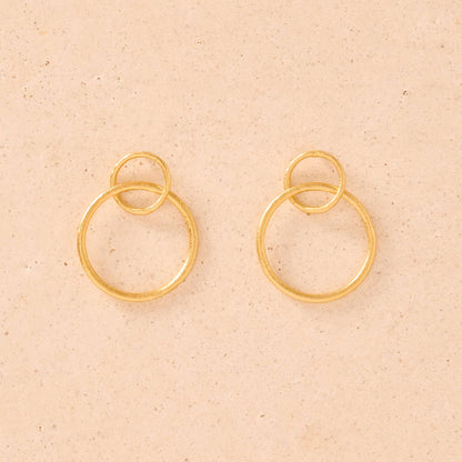 Boucles d'oreilles Selina | Bijoux en or, cadeaux imperméables