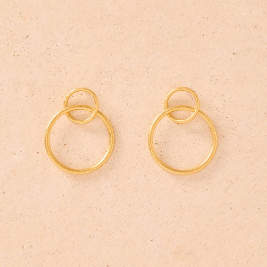 Boucles d'oreilles Selina | Bijoux en or, cadeaux imperméables