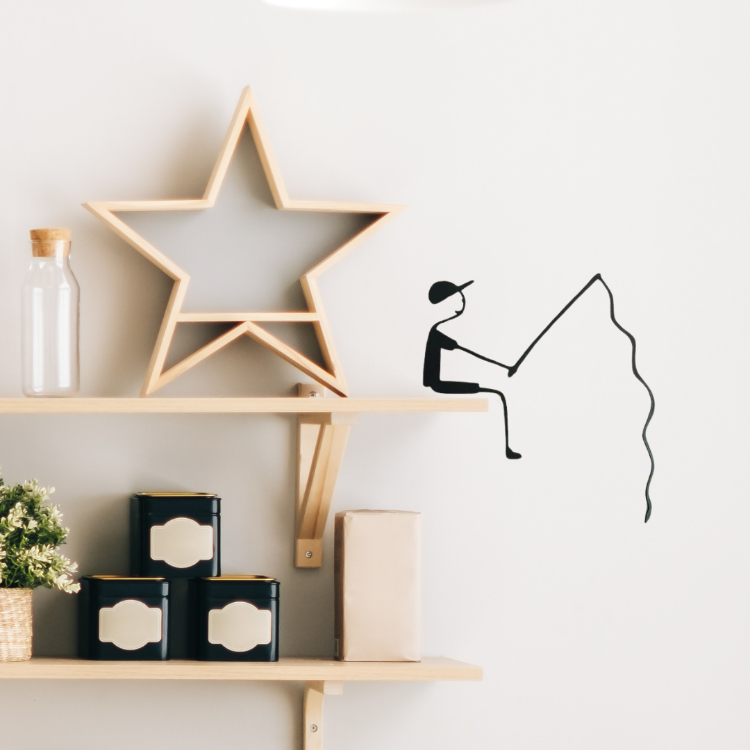 Décoration murale - Petit pêcheur