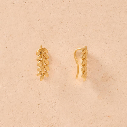 Boucles d'oreilles Laurea | Bijoux en or, cadeaux imperméables
