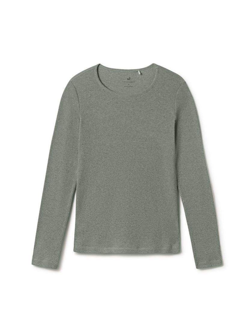 T-shirt à longues manches ARRAN - Vert sauge