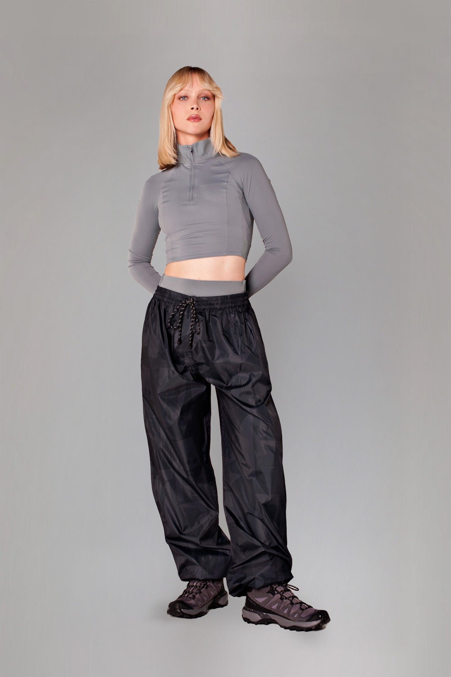 Back to Black Pantalon de pluie - Noir