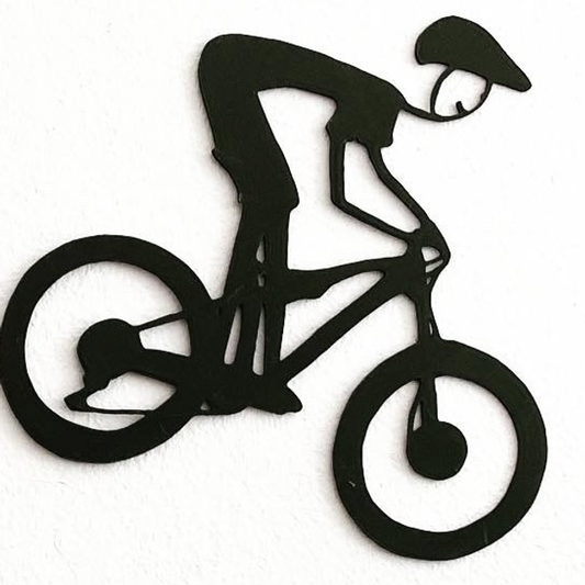 Décoration murale - Cyclistes