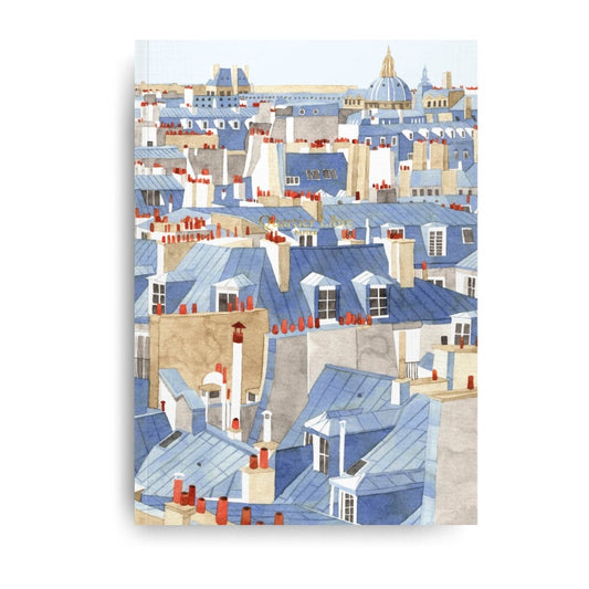 Carnet A5 - Toits de Paris