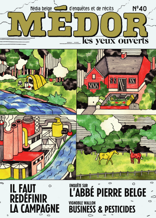 Médor - "Il faut redéfinir la campagne" - N°40 (automne 2025)