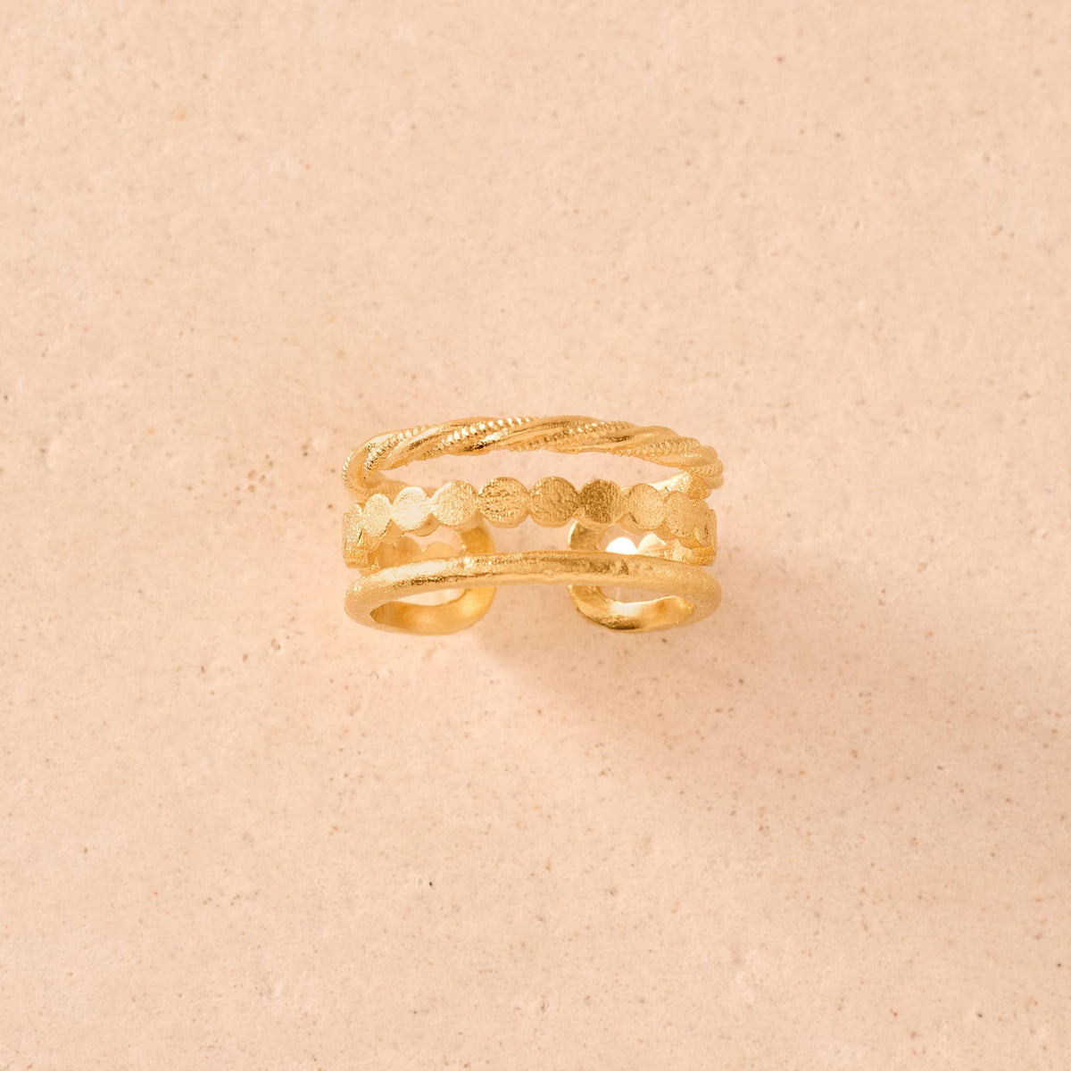 Bague Tyra | Bijoux dorés, cadeau imperméable
