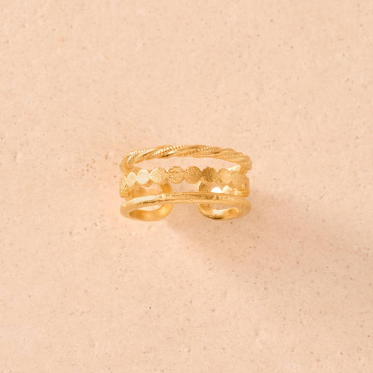 Bague Tyra | Bijoux dorés, cadeau imperméable