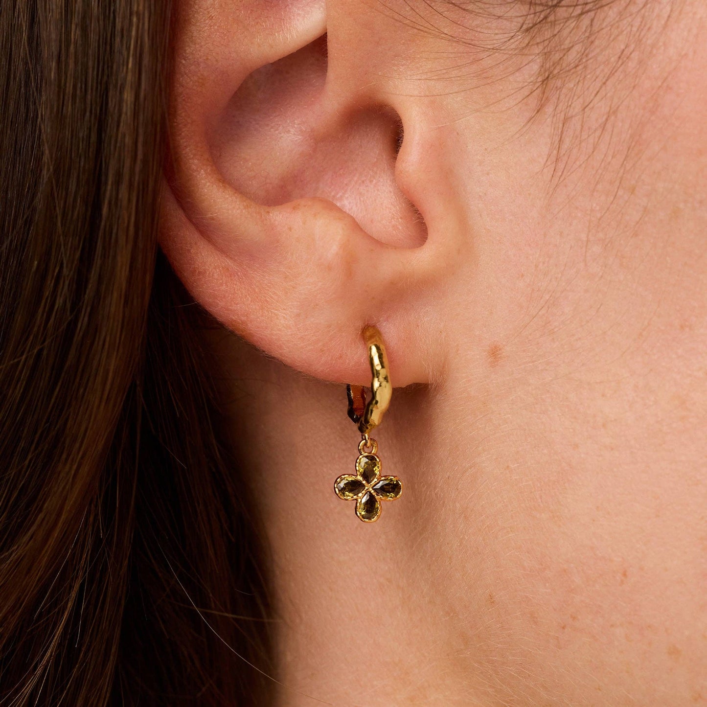 Boucles d'oreilles Fausta | Bijoux Or Cadeau Imperméable