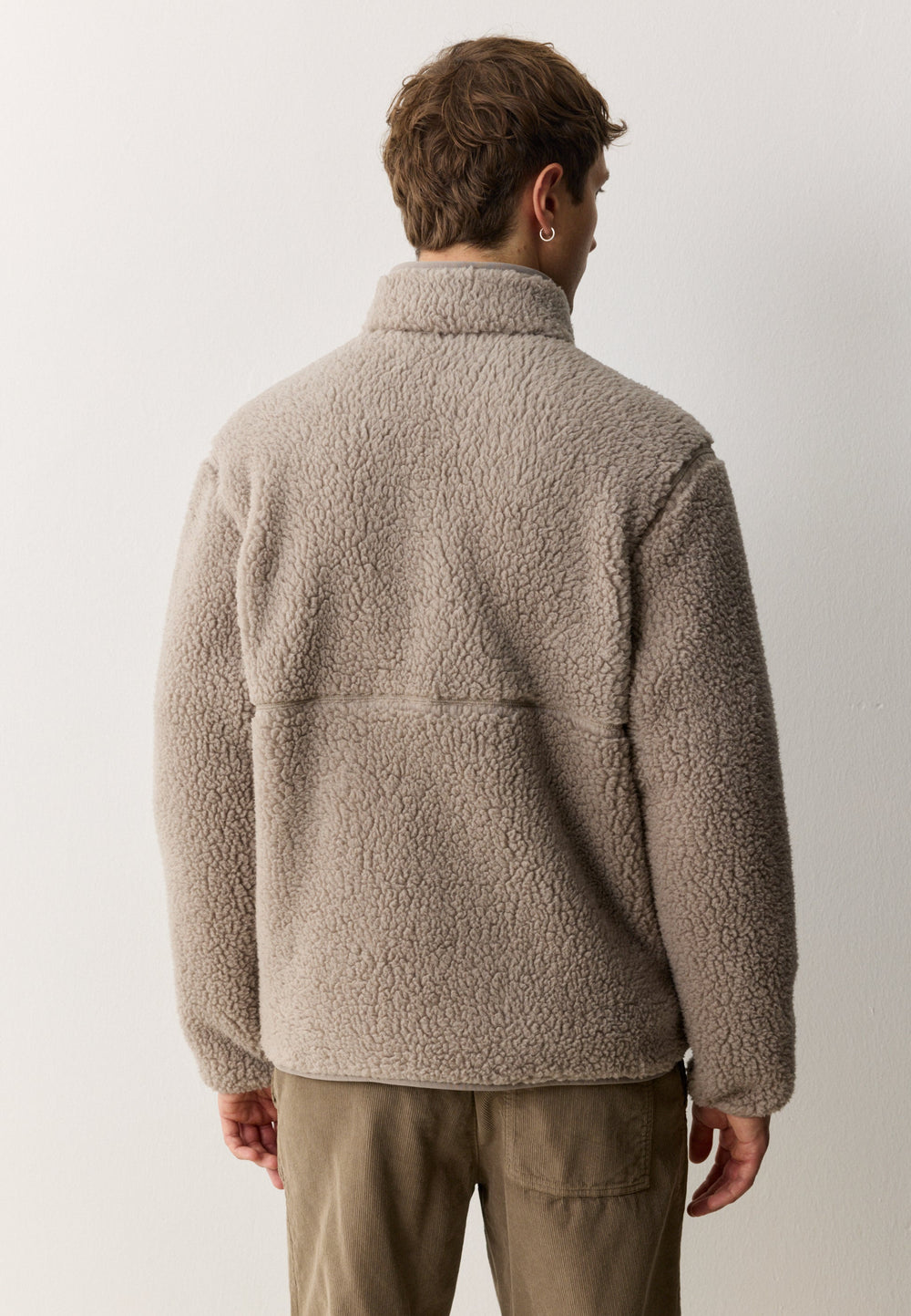 Veste teddy SPINDLE - Noisette
