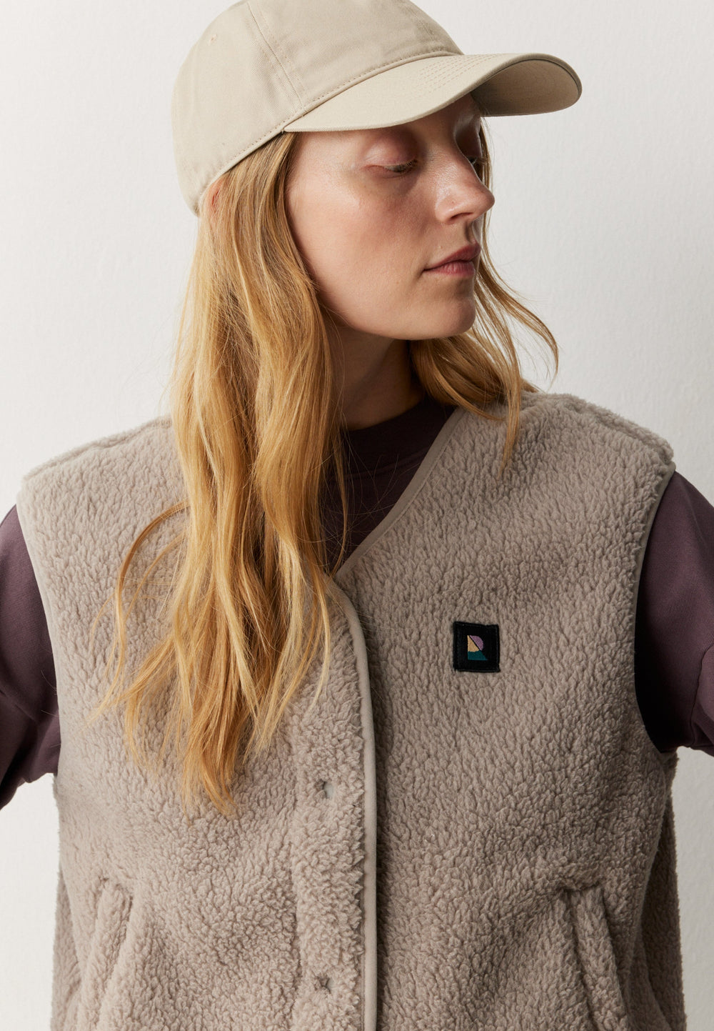 Veste teddy sans manches FARGESIA - 2 coloris disponibles