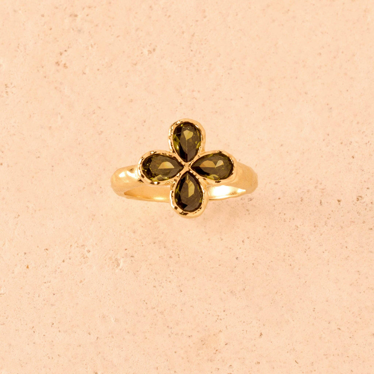 Fausta Bague | Bijou Cadeau en Or Imperméable