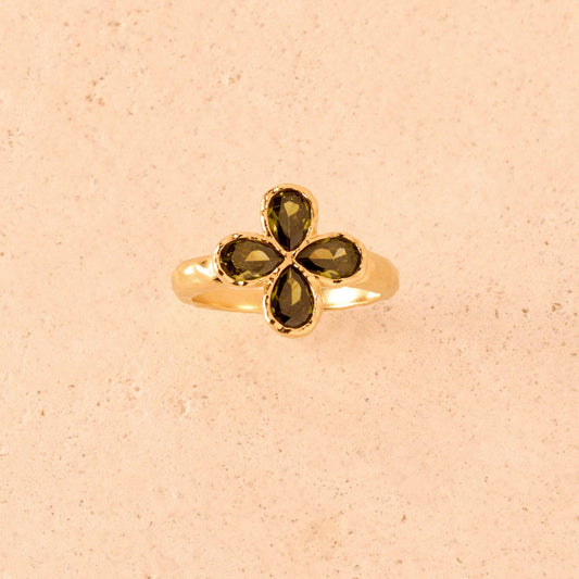 Fausta Bague | Bijou Cadeau en Or Imperméable