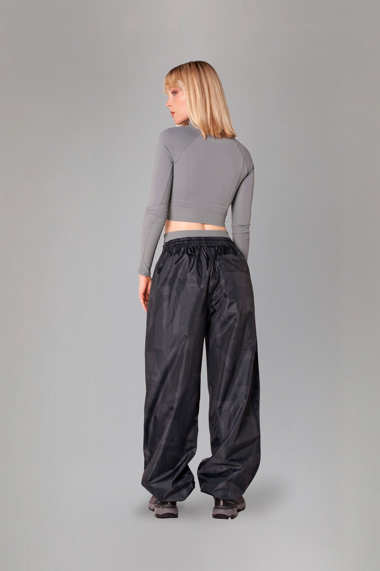 Back to Black Pantalon de pluie - Noir
