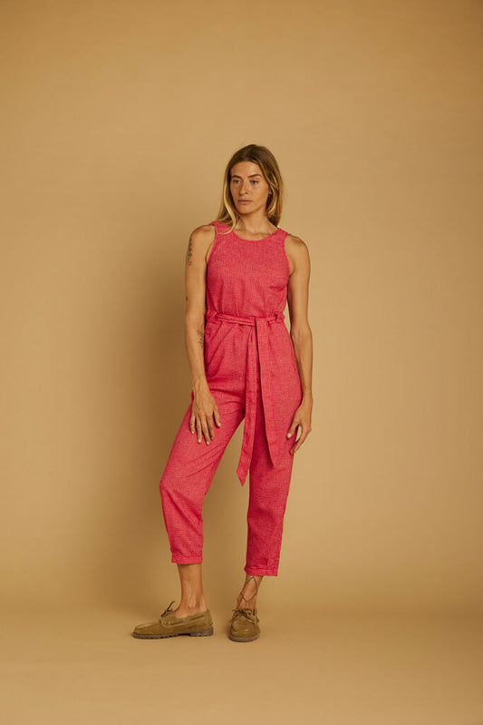 Combinaison REFLET - Vichy rouge