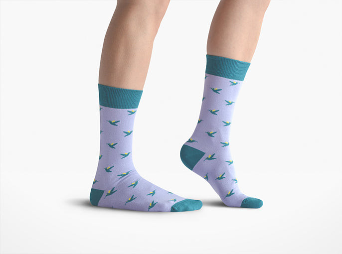 Chaussettes Colibri - Violet