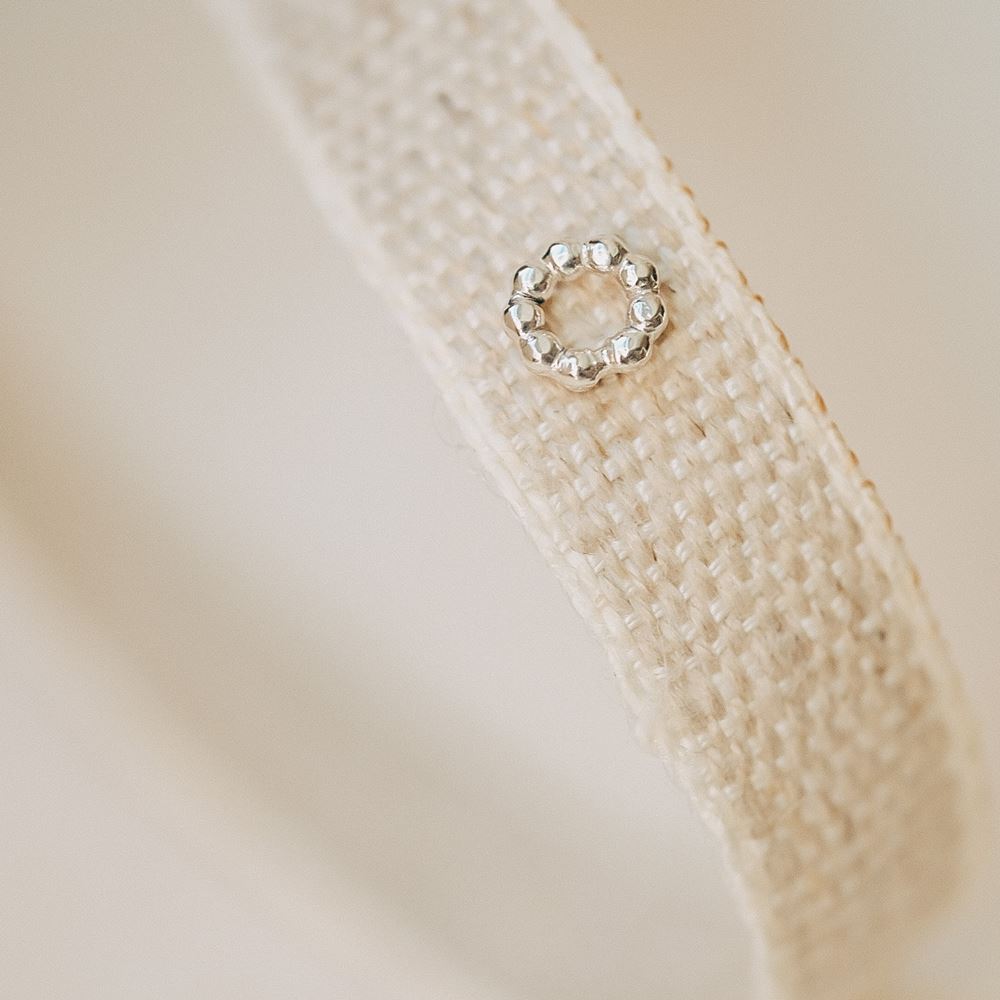 Boucle d'oreille Clio (argent 925)