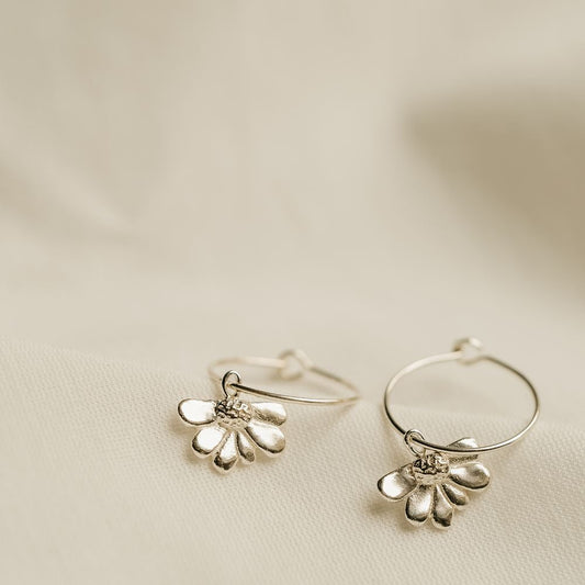 Créoles Camomille (argent 925)