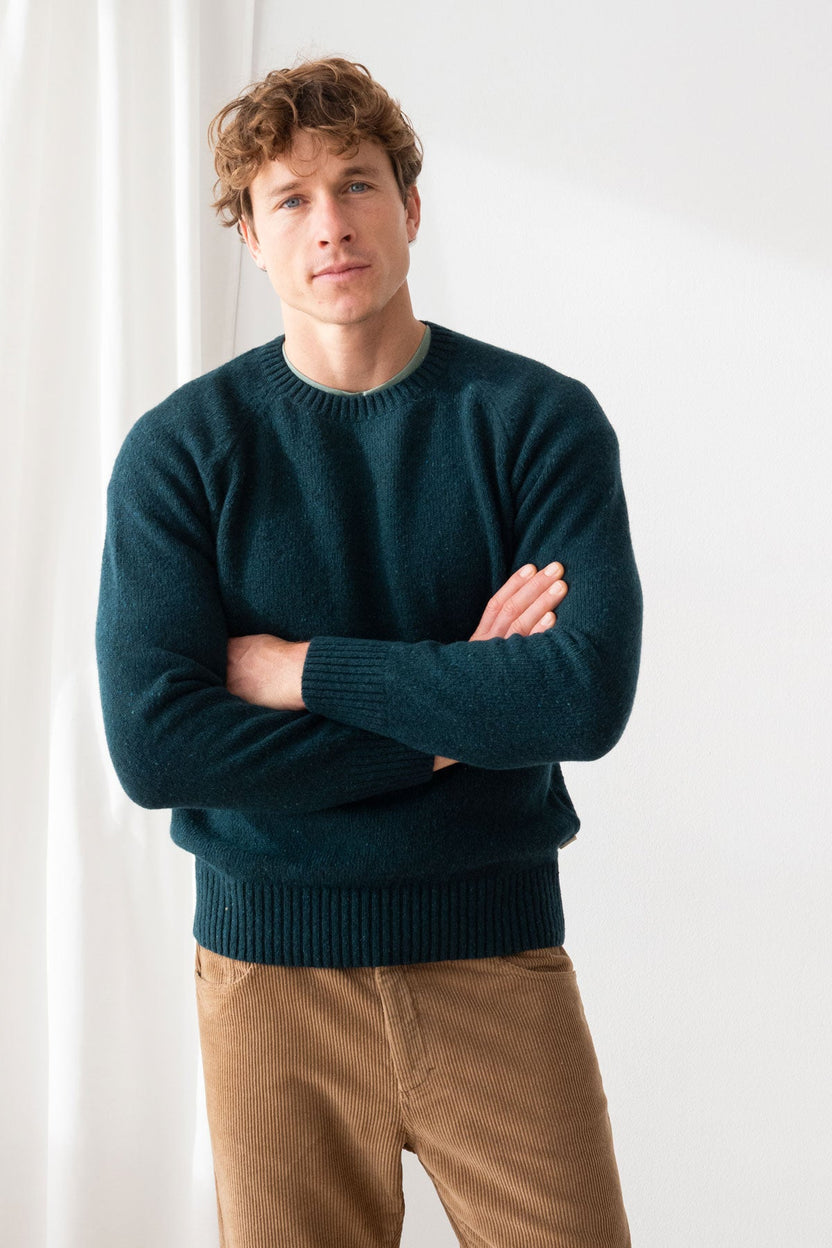 Pull JURMY - Bleu méditerranéen