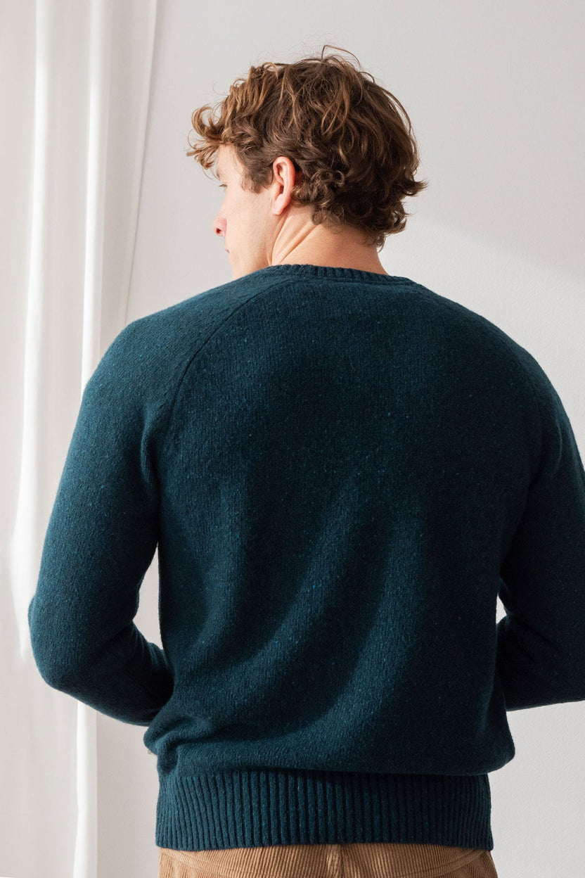 Pull JURMY - Bleu méditerranéen