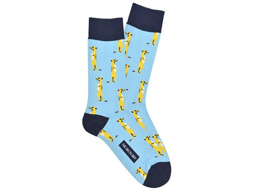 Chaussettes  Meerkat - Bleu