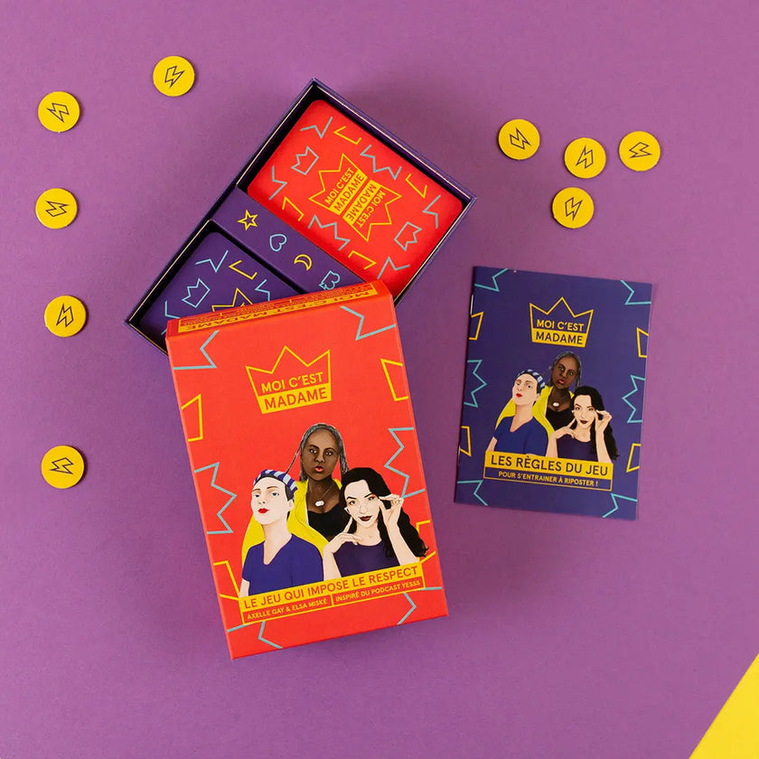 Jeu "Moi c'est Madame" - Le jeu pour riposter face au sexisme (Édition L'Éclap)