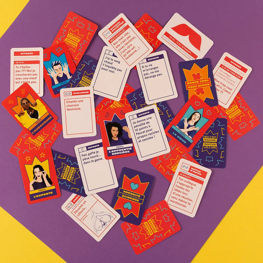 Jeu "Moi c'est Madame" - Le jeu pour riposter face au sexisme (Édition L'Éclap)