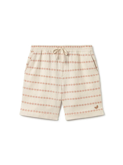 Short NEUBUKOW - écru jacquard