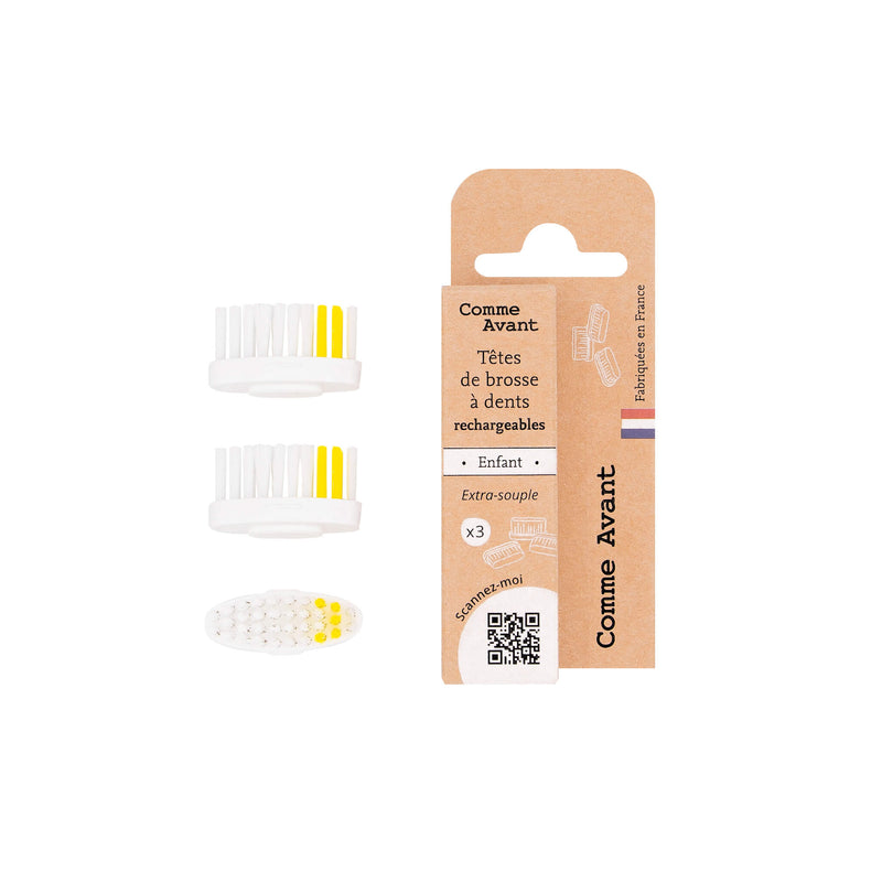 Brosse à dent en bois de Hêtre - Adulte (souple)