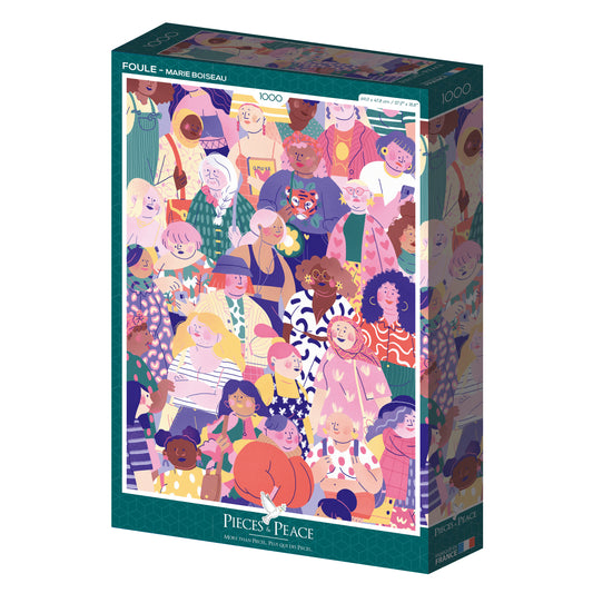 Puzzle 1000 pièces - Foule