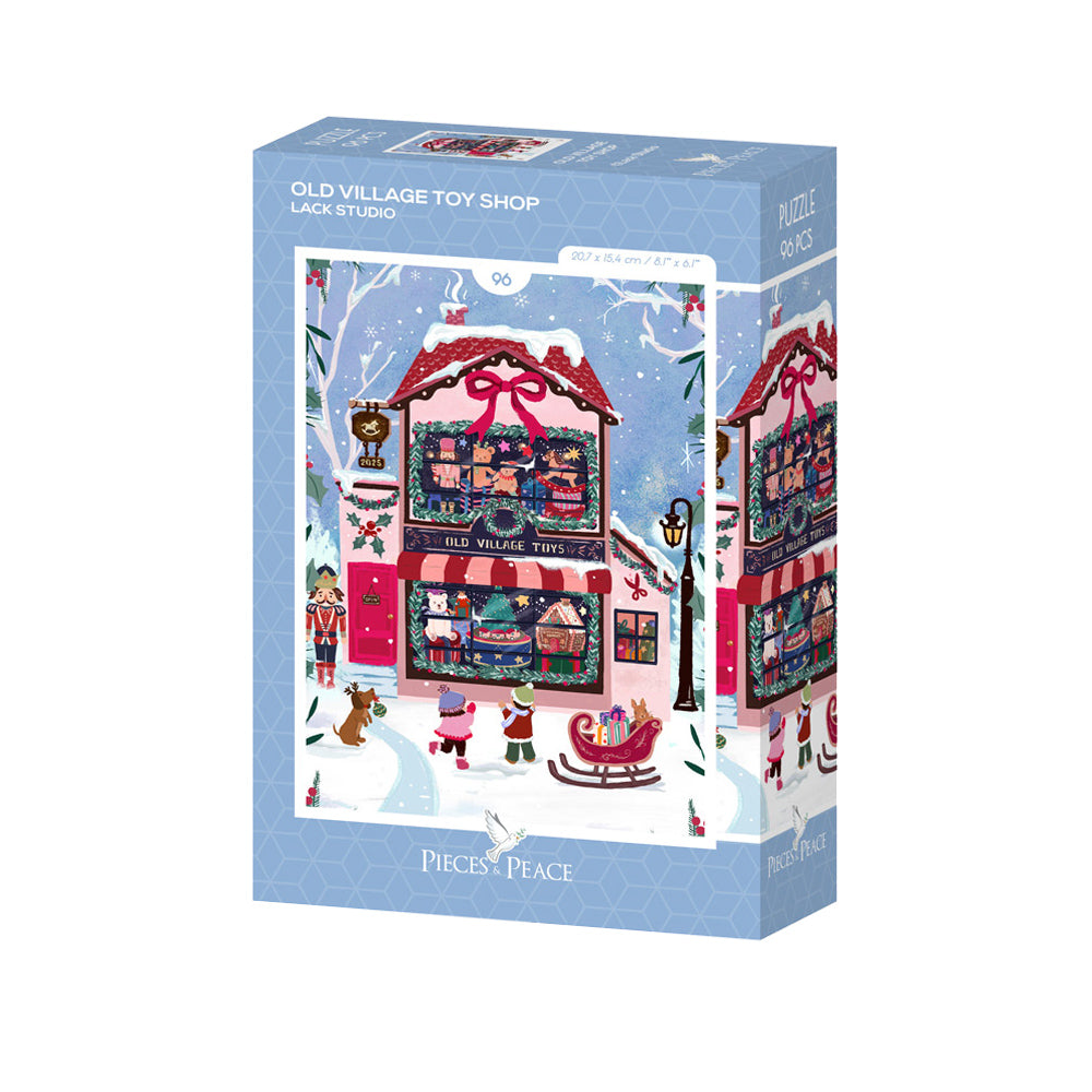 Mini puzzle 96 pièces - Old Village Toy shop