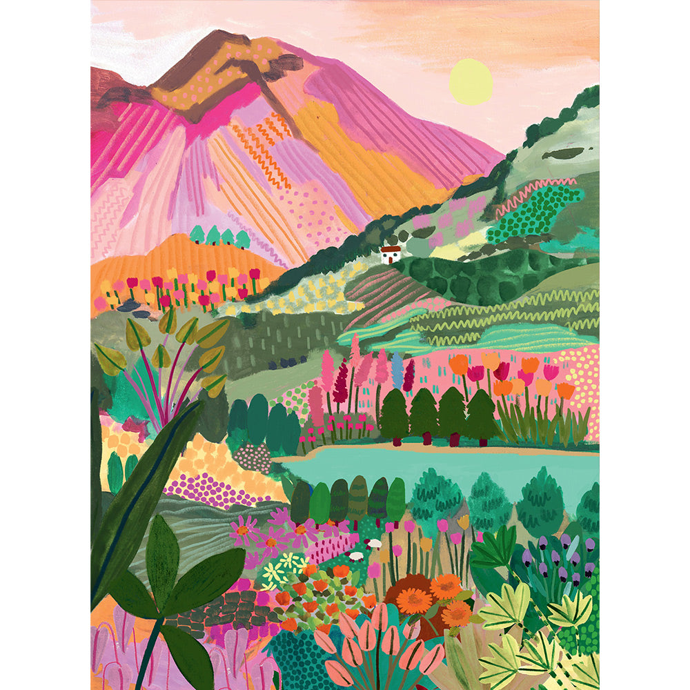 Mini puzzle 96 pièces - Rainbow Montain
