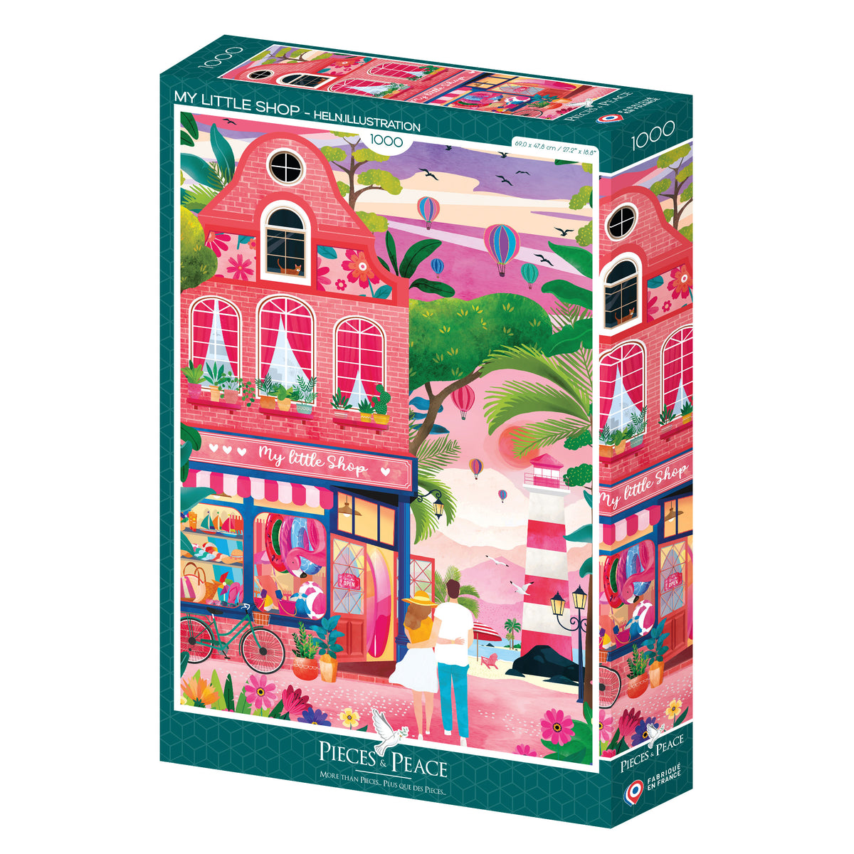 Puzzle 1000 pièces - Mon petit magasin