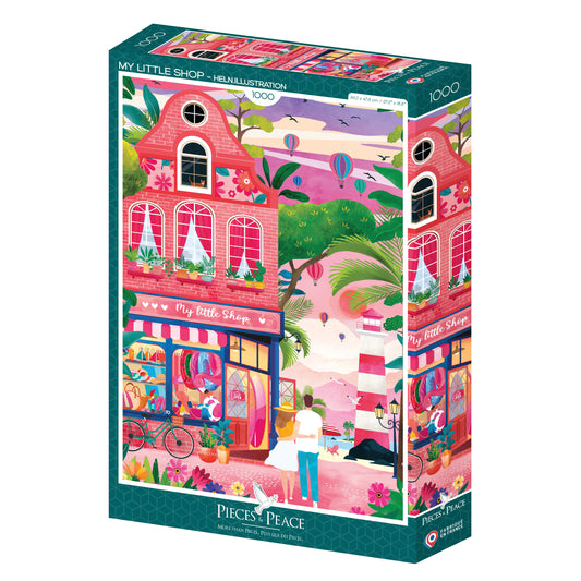 Puzzle 1000 pièces - Mon petit magasin