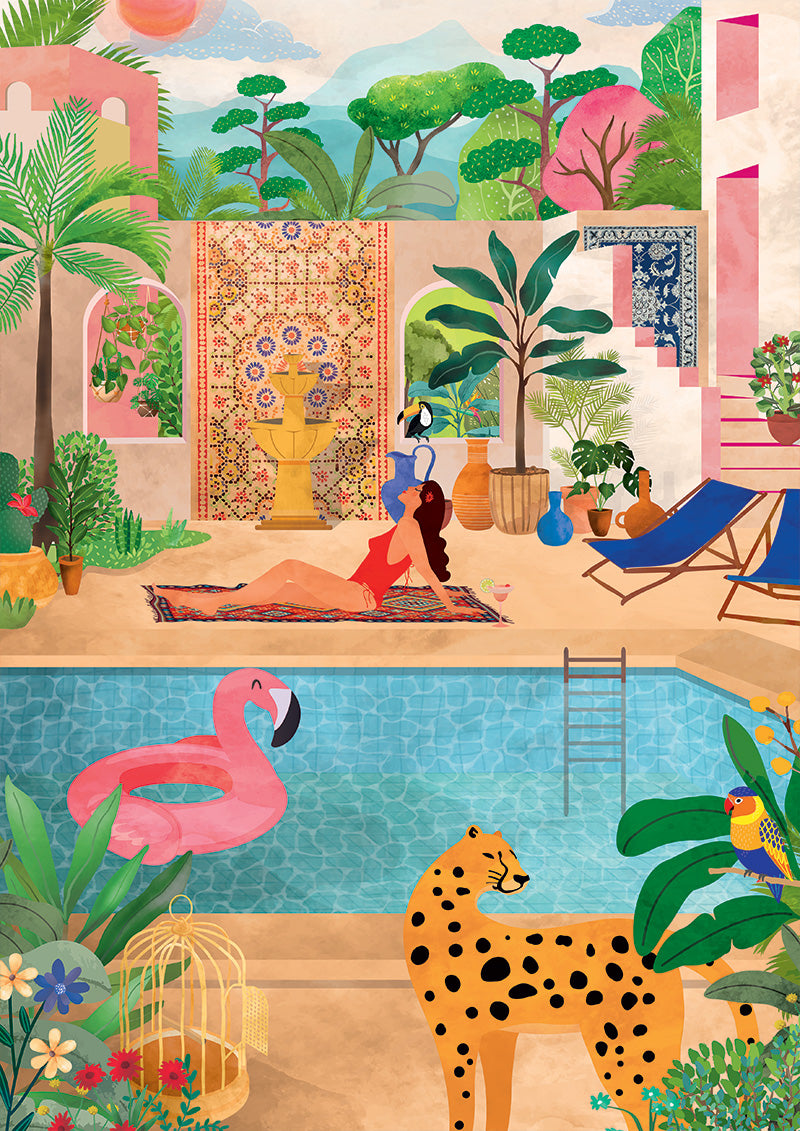 Puzzle 500 pièces - Summer Paradise